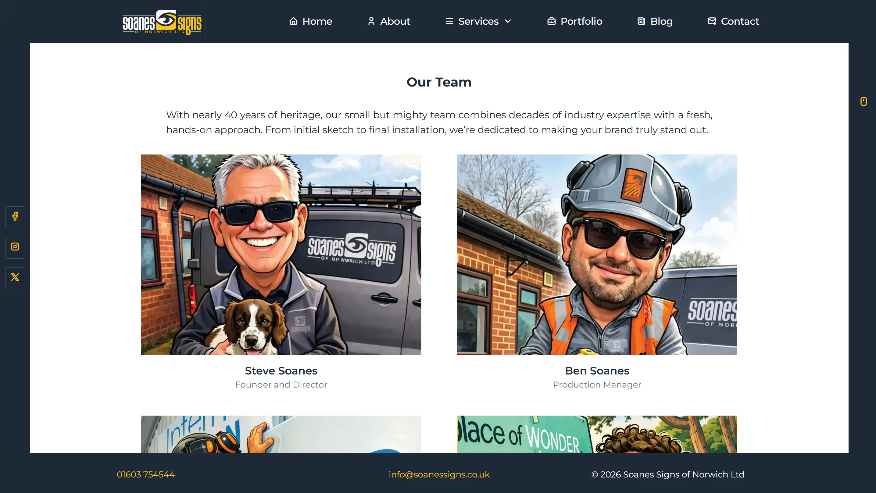 Soanes Signs of Norwich Ltd - Blog New Website Launch - Post visual